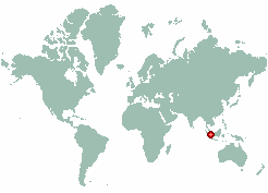 Sarang Rimau in world map